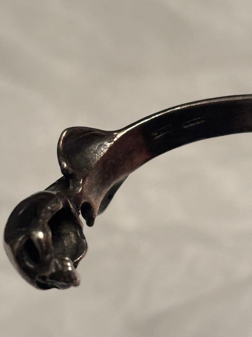 crazy pig クレイジーピッグ　バングル　シルバー 925 スカル　訳あり