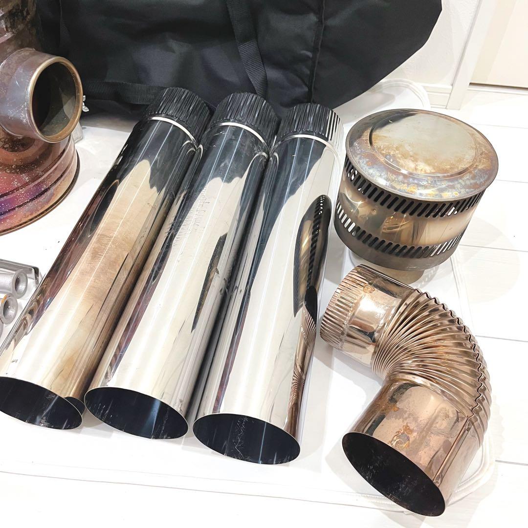 ホンマ製作所 薪ストーブ APSー48DX ステンレス 収納ケース付