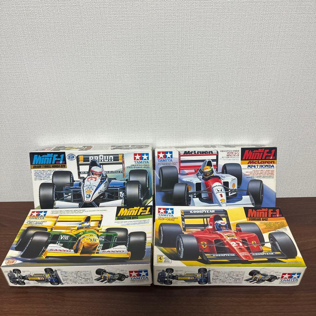 ★★Tamiya miniF1モデルセット 4台