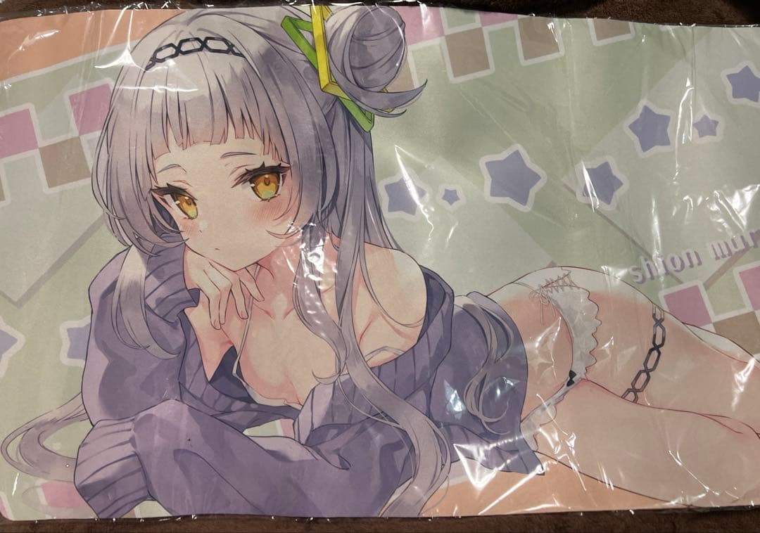 紫咲シオン　2周年記念ラバーマット