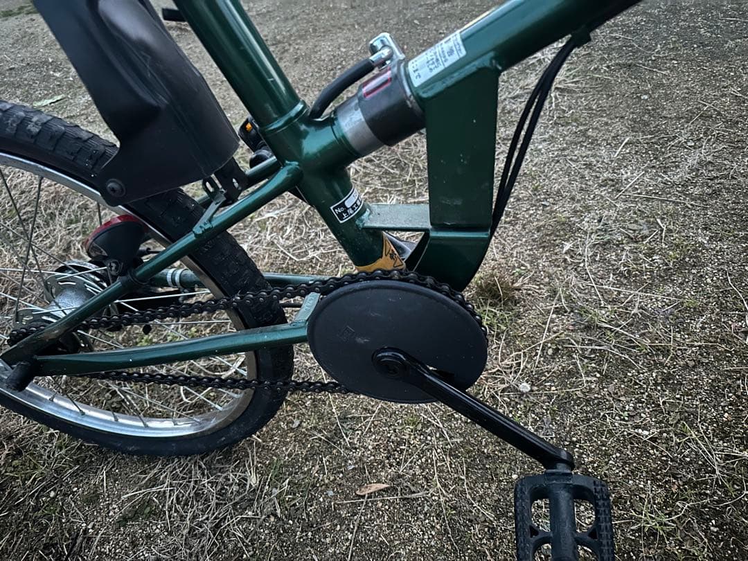 L.L.Bean 折りたたみ自転車 ダークグリーン！