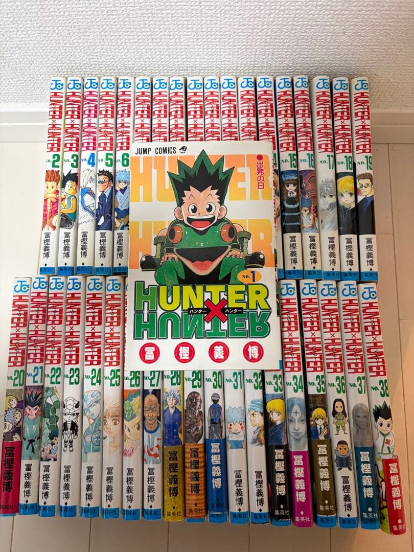 【早い者勝ち】HUNTER×HUNTER 全巻セット 38巻