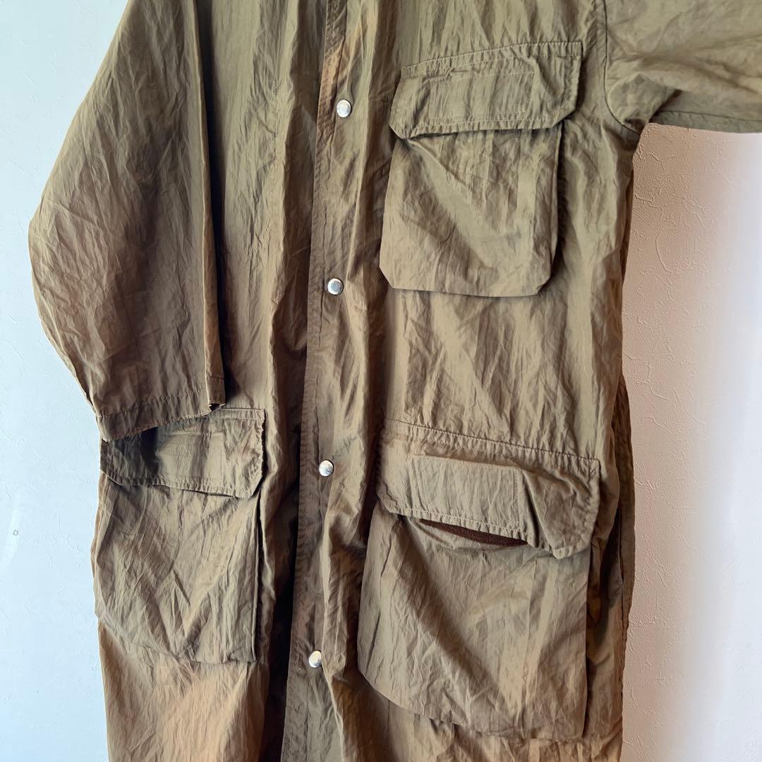 70s Comme des garçon ナイロンコート 初期 カーキ