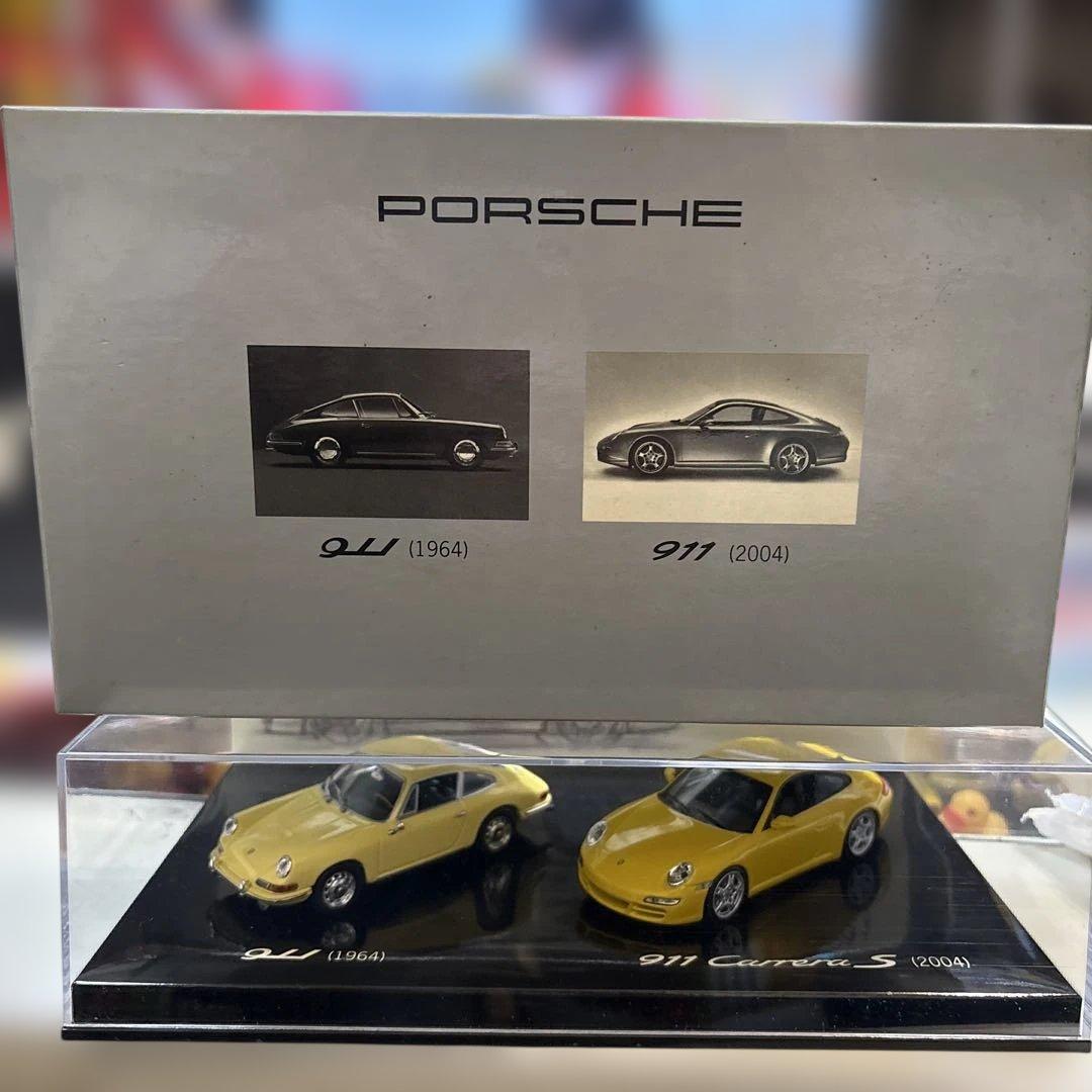 ポルシェ911 ミニカーセット 1964-2004