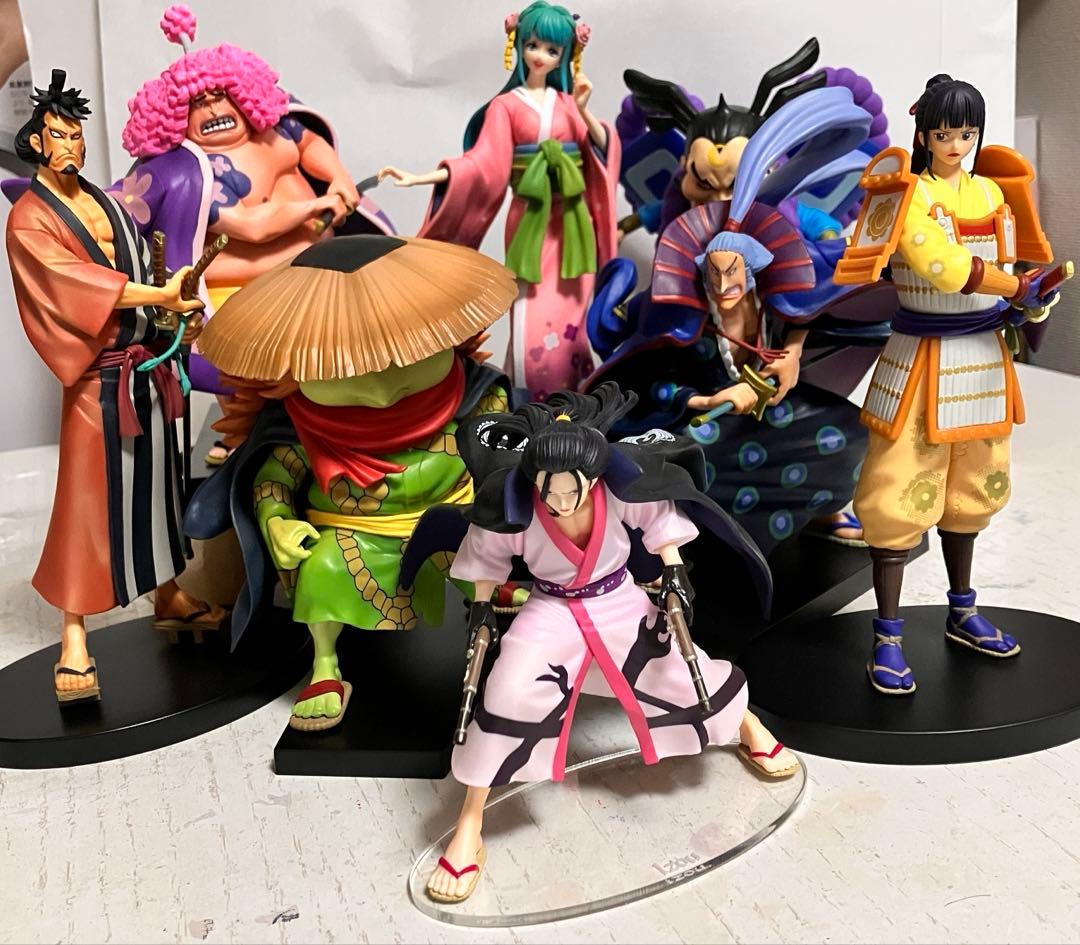 【匿名発送】 一番くじ ワンピース 赤鞘九人男 8体セット