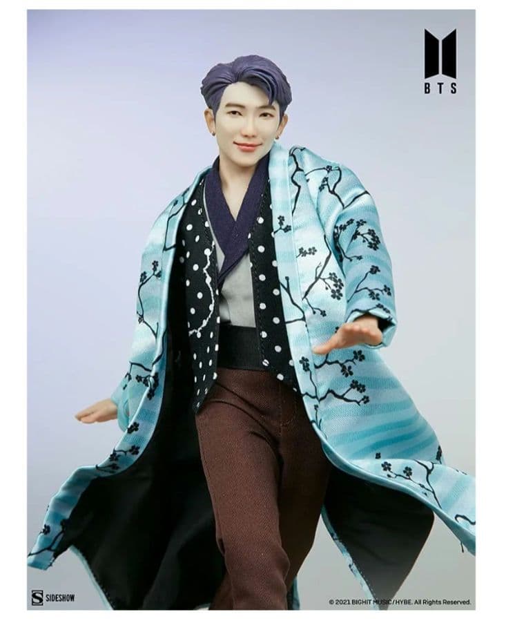 新品 BTS IDOL RM ノンスケールスタチュー 青