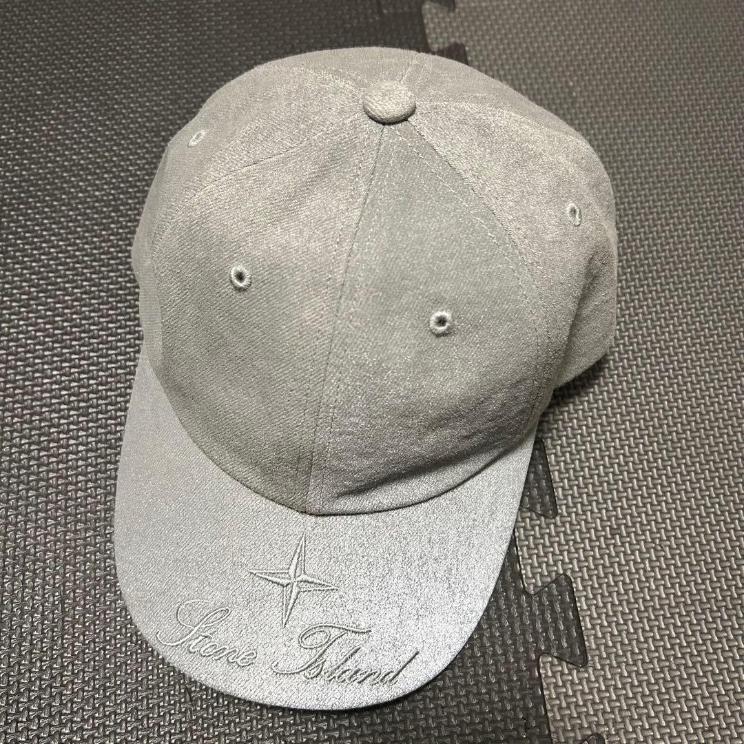 SUPREME ×Stone  Denim 6-Panel Cap