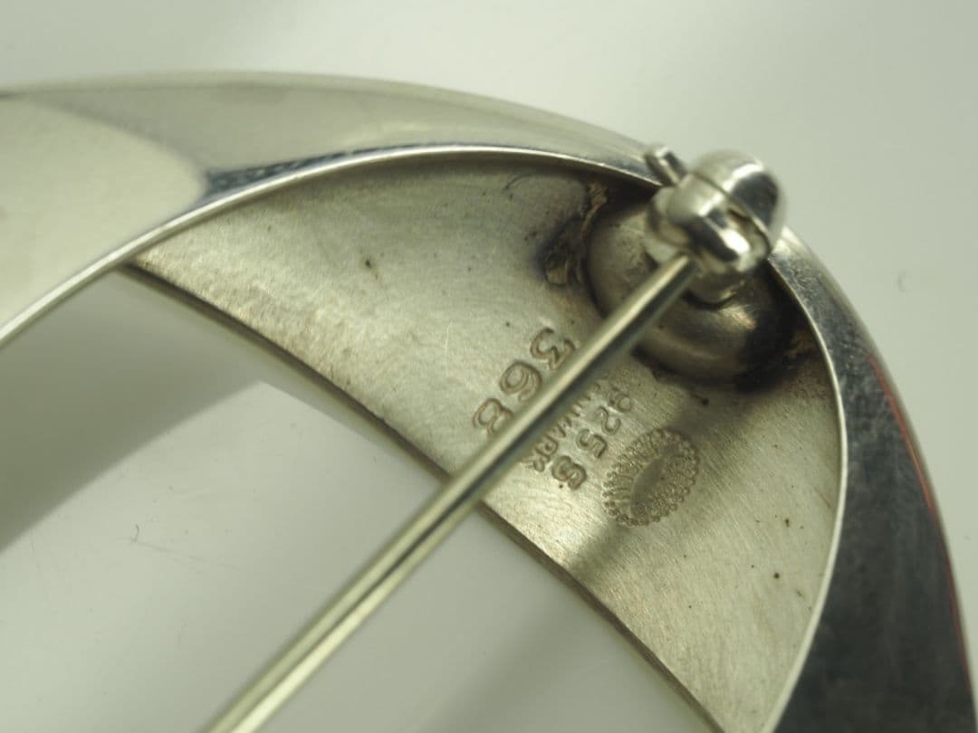  　ジョージジェンセン　シルバーブローチ　SILVER