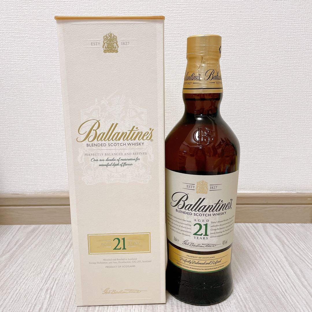 ウイスキー Ballantine's 21 Blended Scotch Whisky