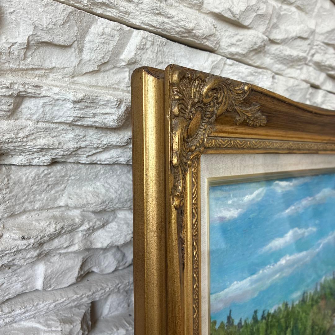 アンティーク★大きいサイズ 上質 ゴールド フレーム 額縁 油絵