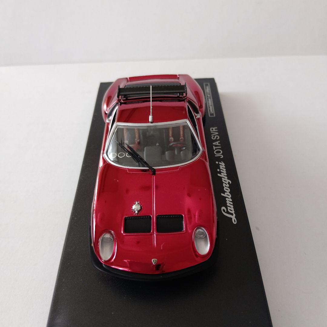 1/43 KYOSHO ランボルギーニ イオタ SVR クロームレッド
