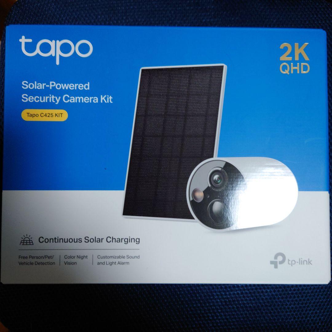 Tapo C425 KIT 2K QHD 防犯カメラ