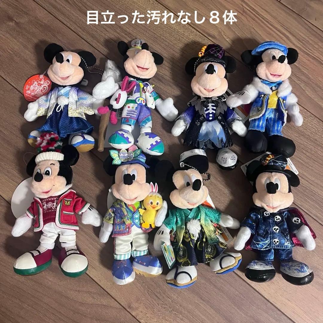 《いしや様》ミッキーマウス ぬいぐるみバッジ62体セット