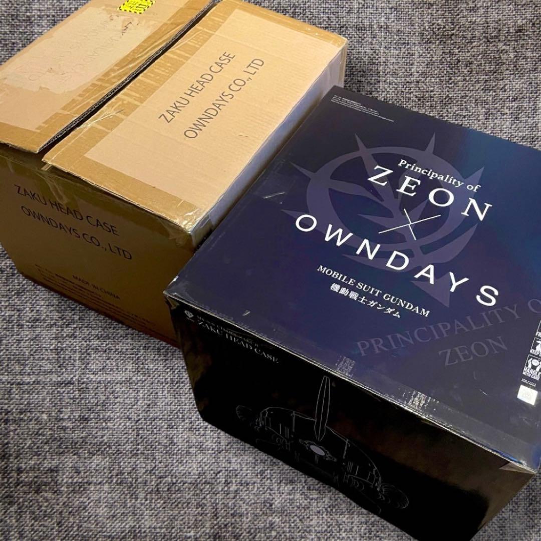 【未使用品！】ザク ZAKU HEAD CASE メガネケース 限定2500個