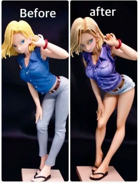 【リペイント】ドラゴンボール 人造人間18号 GLITTER＆GLAMOURS