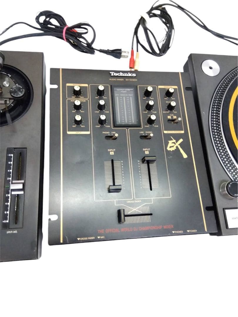 SL-1200MK3 2台+SH-EX1200 1台 テクニクス 新品針付き