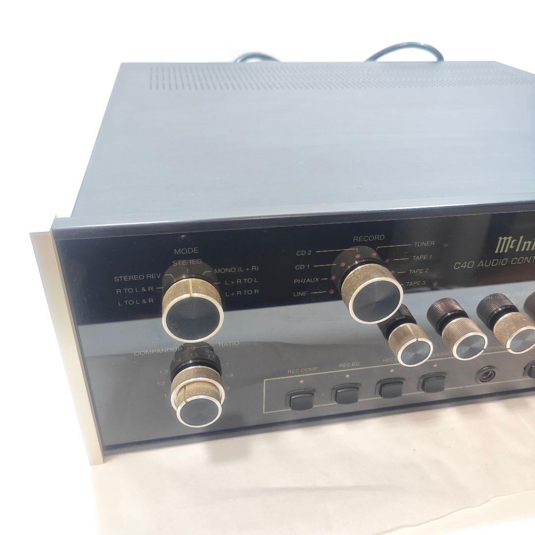 アンプ Macintosh C40 audio control center