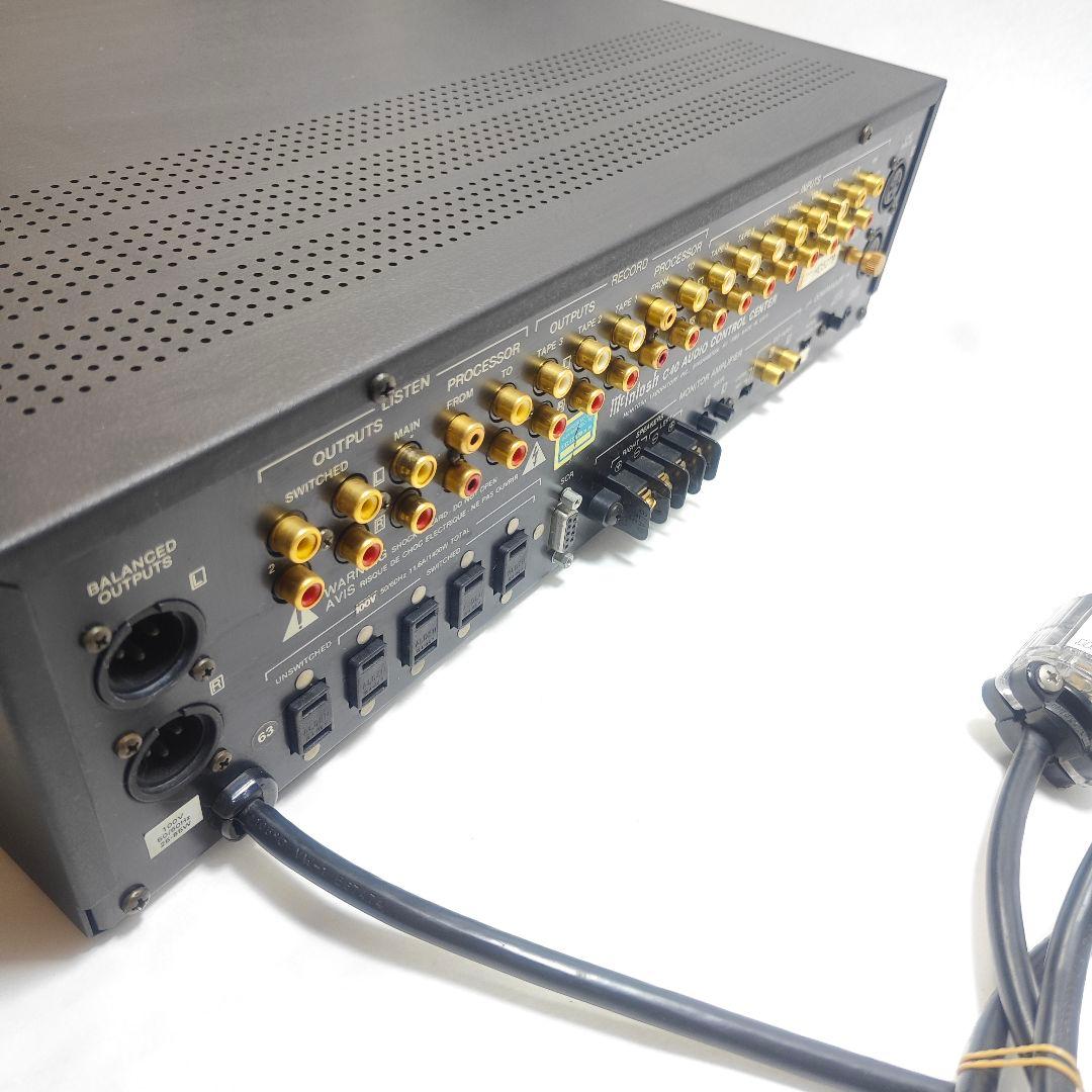 アンプ Macintosh C40 audio control center