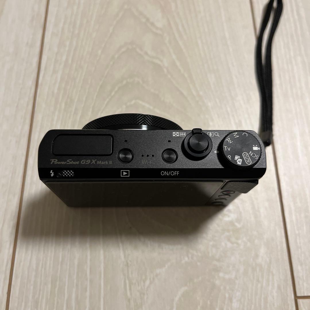 【美品】Canon PowerShot G9 X Mark Ⅱ ブラック