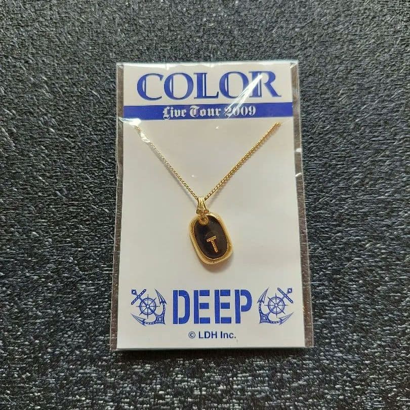 『T』COLOR DEEP 『TAKA』イニシャル ネック