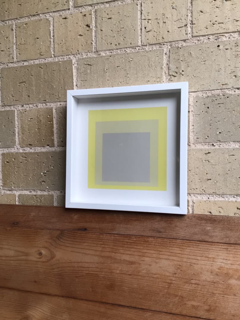 ヴィクトル・ヴァザルリ「正方形讃歌」1983年リトグラフ