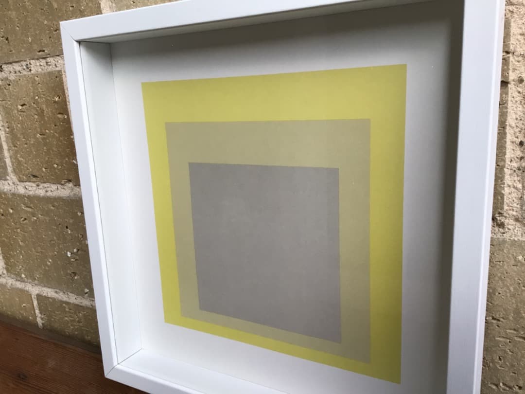 ヴィクトル・ヴァザルリ「正方形讃歌」1983年リトグラフ