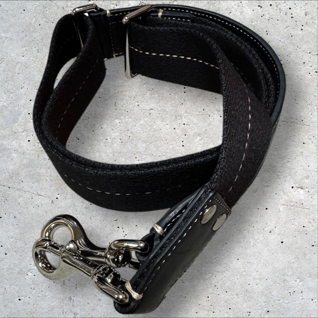 COACH コーチ 2way ブラック レザー ビジネスバッグ 肩掛け斜め掛け