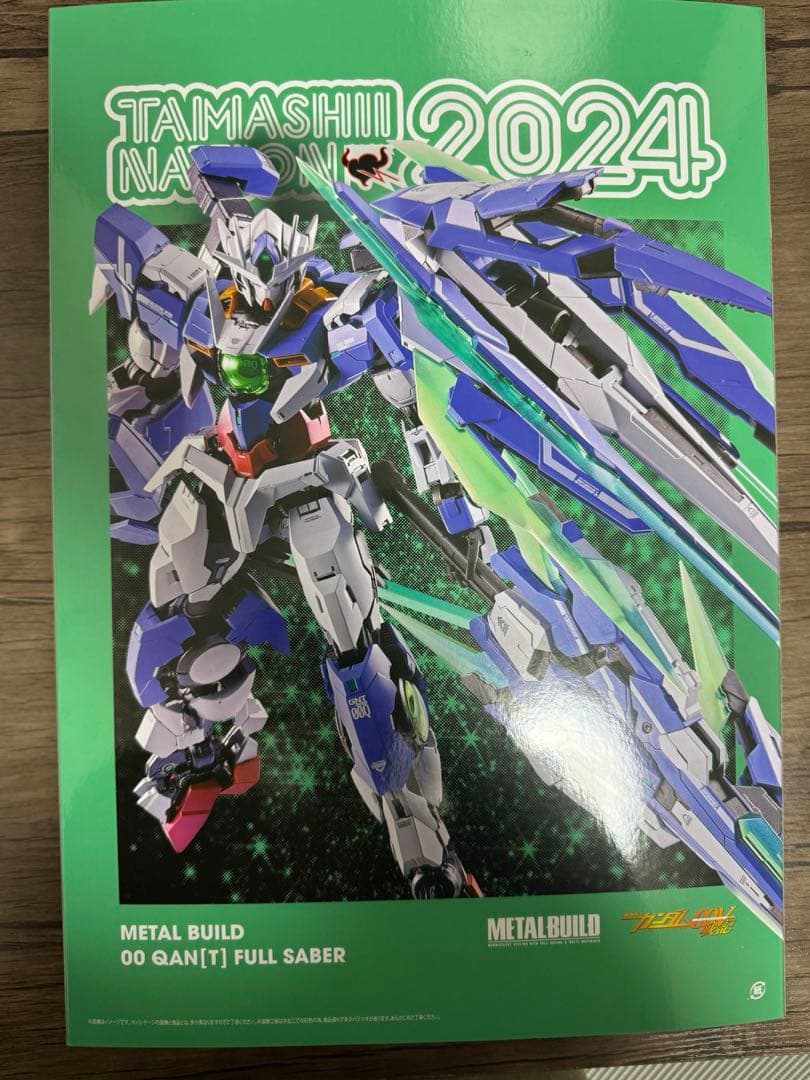 L BUILD メタルビルド　ダブルオークアンタフルセイバー