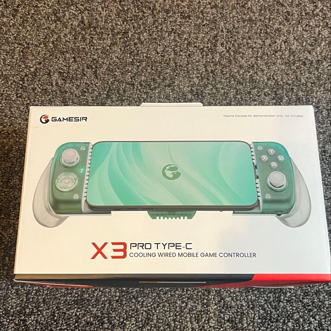X3 PRO TYPE C モバイルゲームコントローラー ミントグリーン