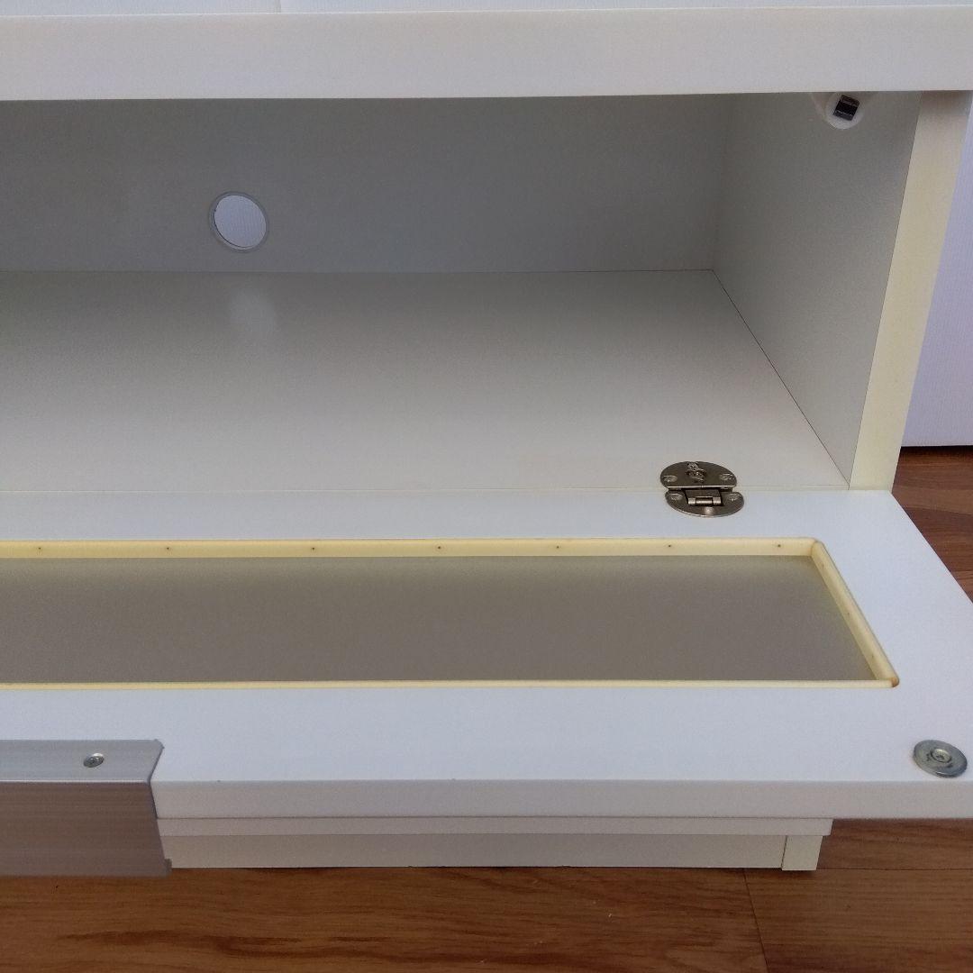 [shigeka2]MKマエダ　 白　鏡面仕上げ　テレビ台　AVラック