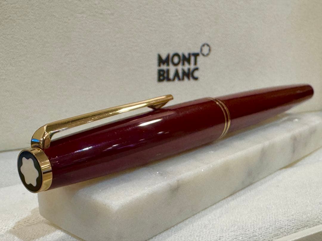 【極美品】モンブラン No221 1970s 万年筆ボルドー軸
