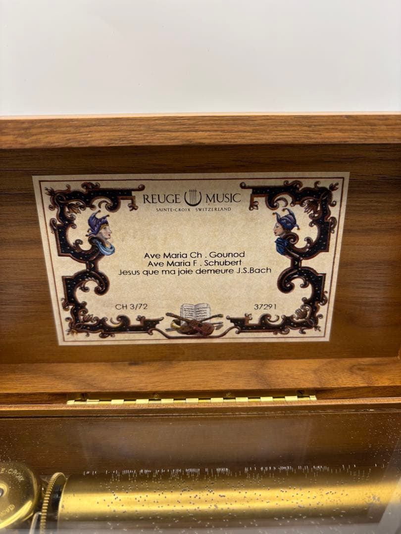 REUGE MUSIC オルゴール Ave Maria