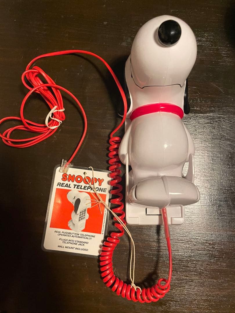 スヌーピー SNOOPY 電話機 ビンテージ　レトロ　ヴィンテージ
