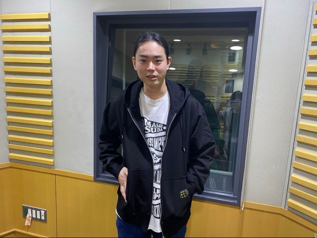 【新品未使用】菅田将暉　オールナイトニッポン　オフィシャルパーカー黒　サイズXL