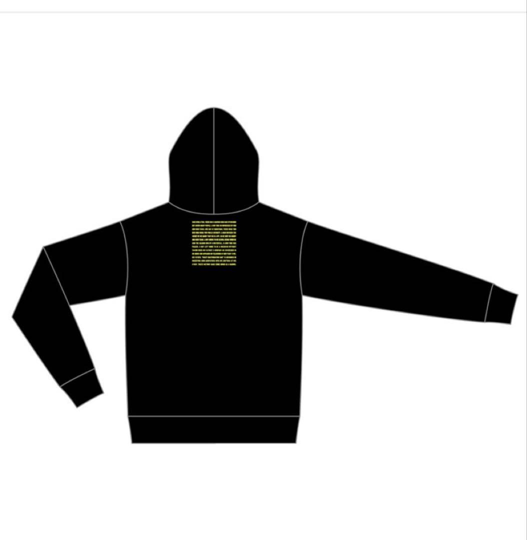 【新品未使用】菅田将暉　オールナイトニッポン　オフィシャルパーカー黒　サイズXL