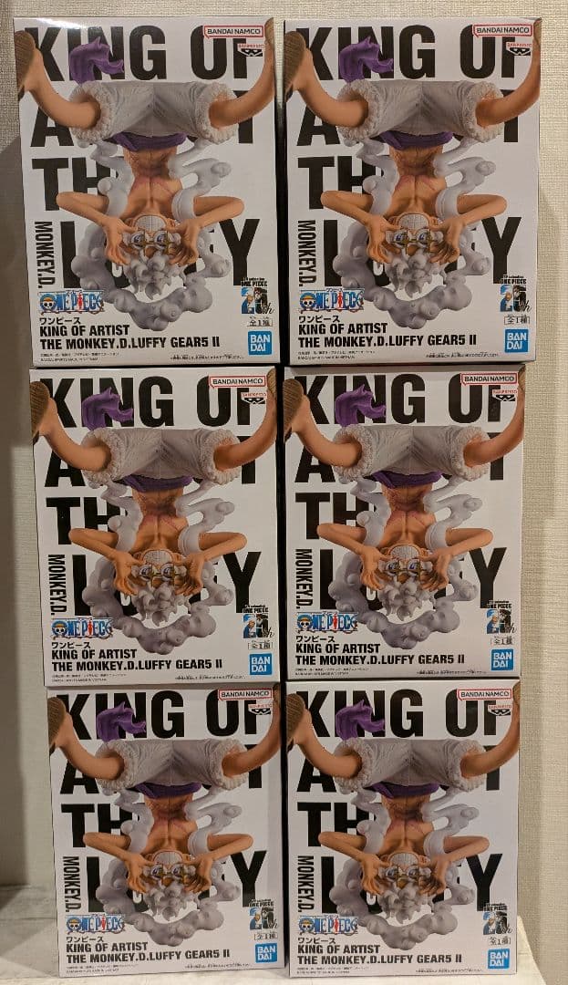 ワンピース KING OF ARTIST GEAR5 Ⅱ ルフィ 6点セット
