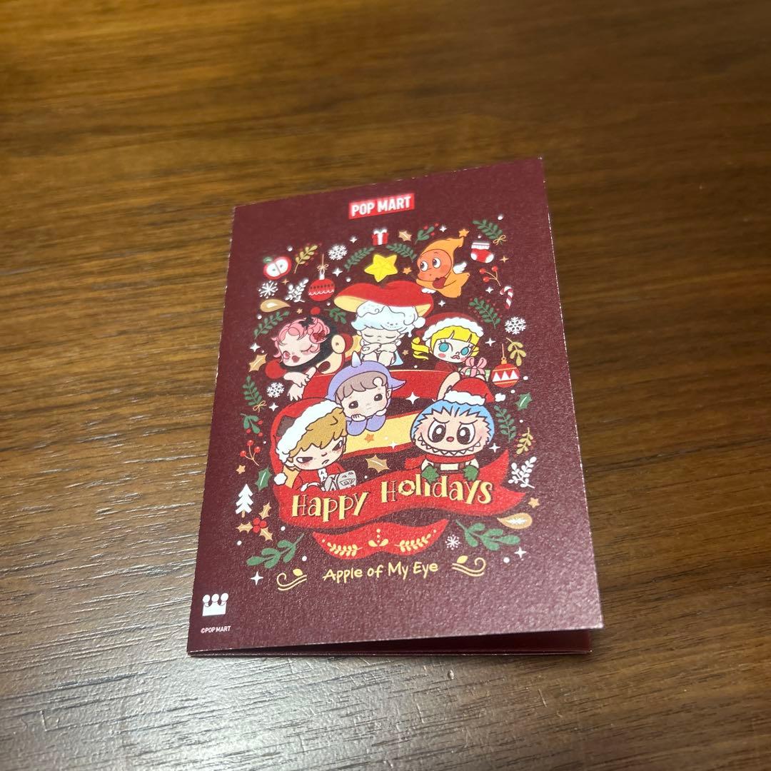 スカルパンダ XG SKULLPANDA POPMART限定カードとノベルティ付