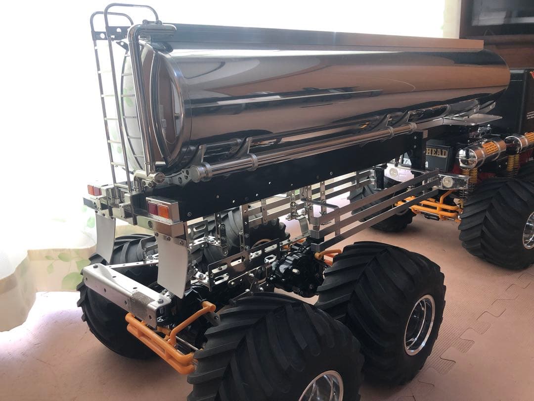 タミヤ ブルヘッド クラッドバスター 専用 4輪 タンクローリー 自家製 送料込