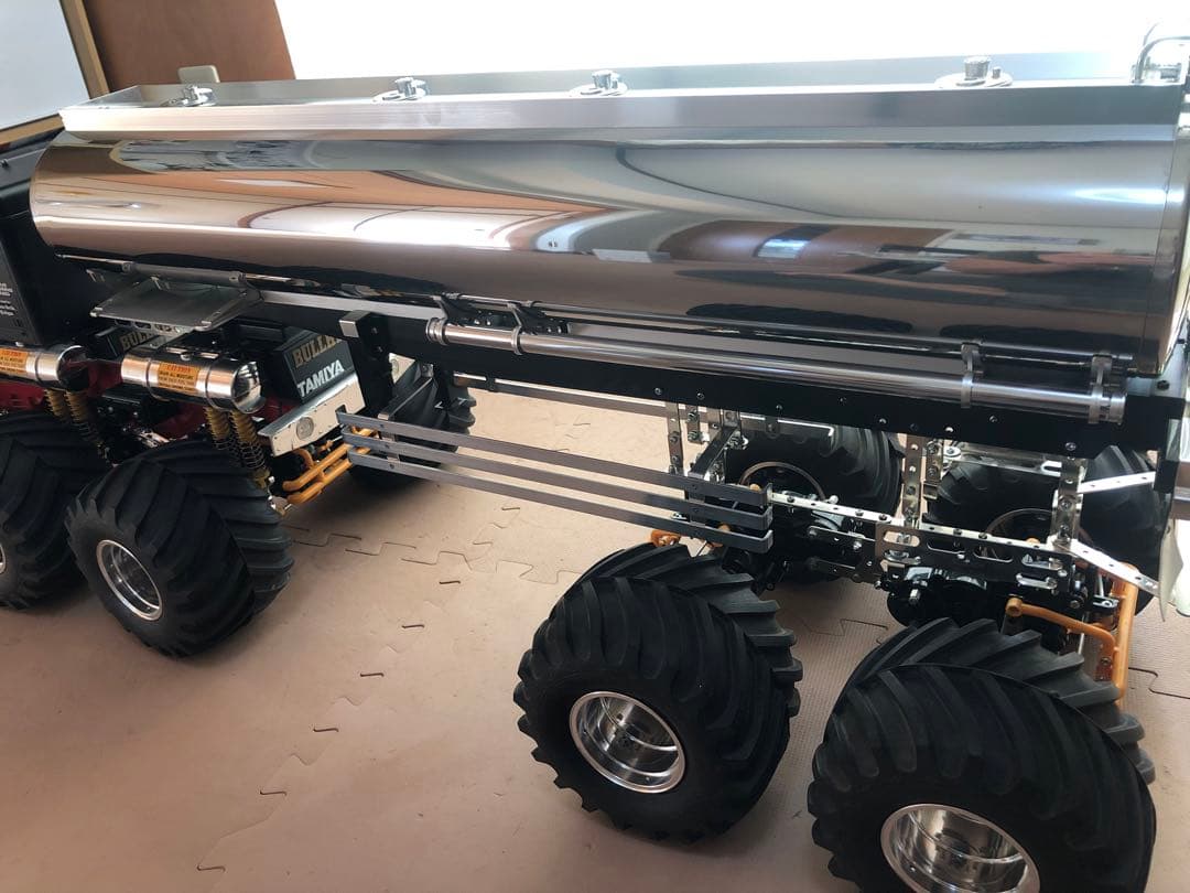 タミヤ ブルヘッド クラッドバスター 専用 4輪 タンクローリー 自家製 送料込