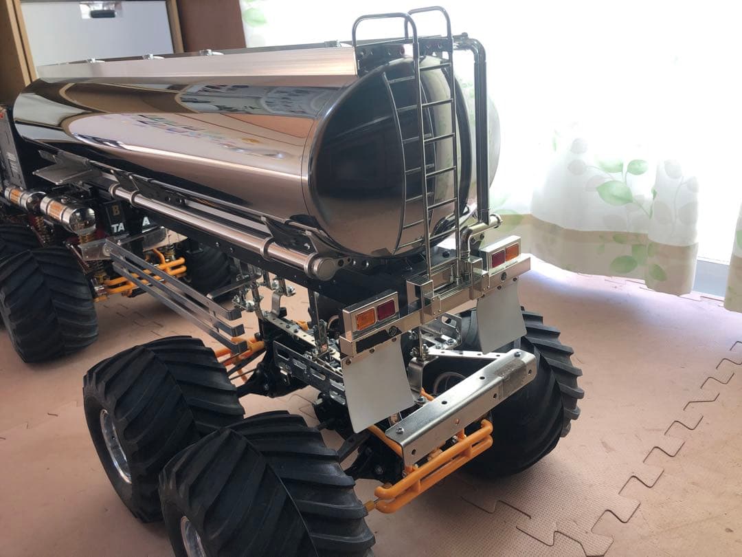 タミヤ ブルヘッド クラッドバスター 専用 4輪 タンクローリー 自家製 送料込