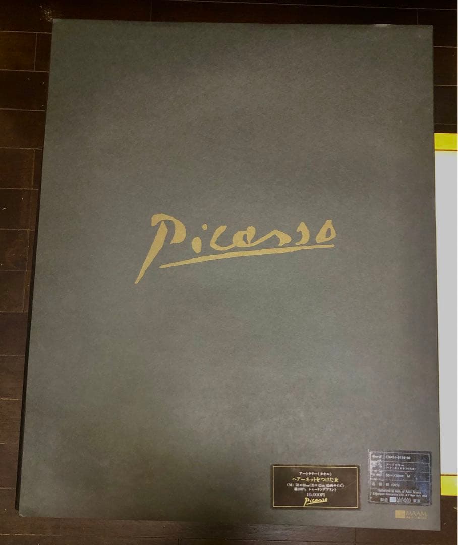 ★☆ピカソ ヘアーネットをつけた女 アートテリー シャーリングプリント★☆