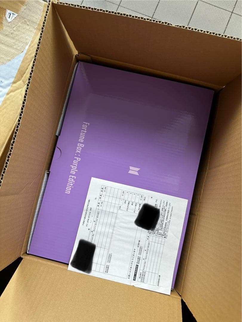 BTSフォーチュンBOX（a _thv）