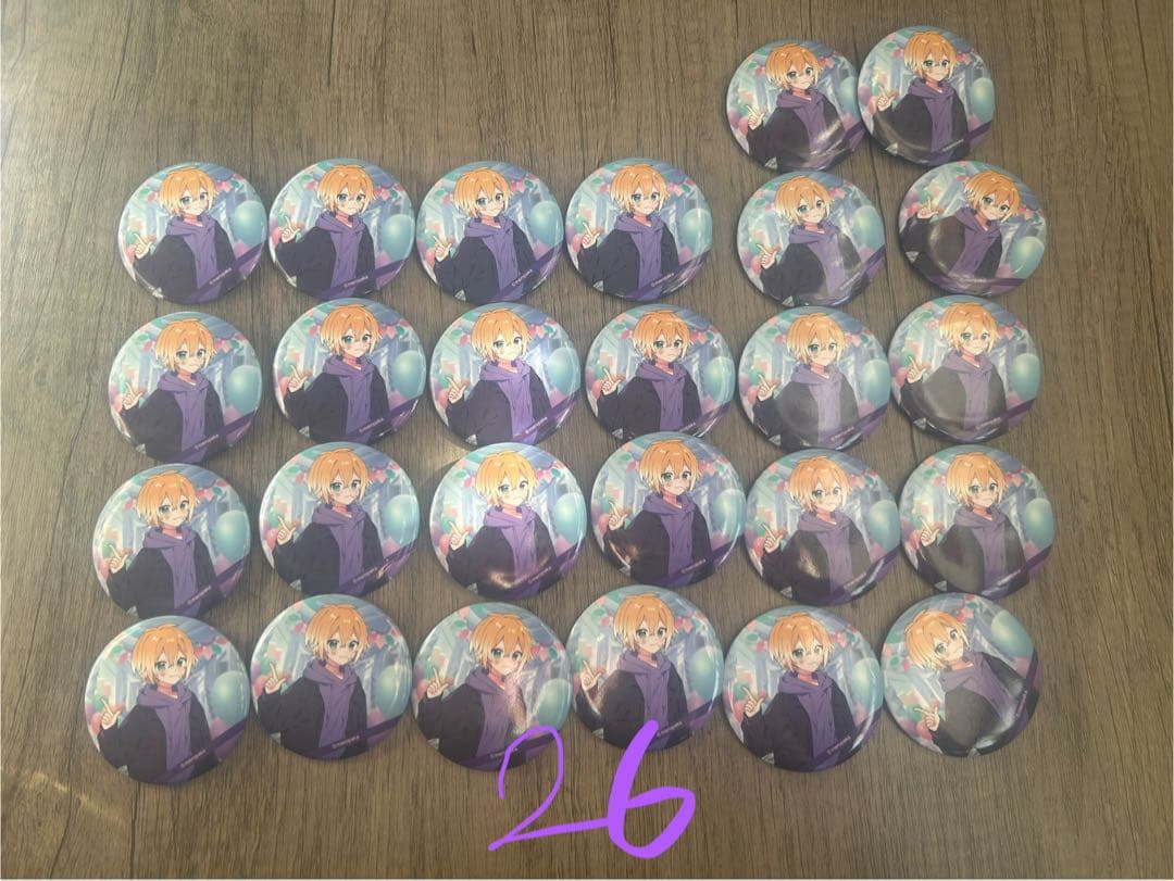 のっき 缶バッジ まとめ売り めろぱか 文化祭 めろんぱんちらいん サンタデフォ