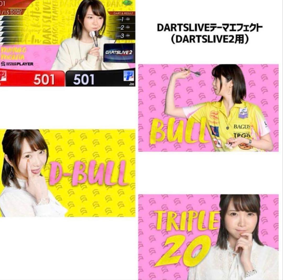 【絶版】DARTSLIVE PLAYER GOODS 第二弾　森田真結子