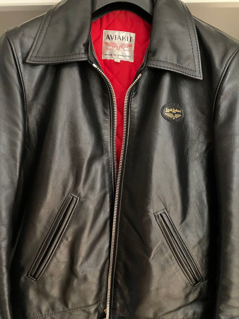 36 Lewis Leathers ルイスレザー ライダースジャケット551 馬