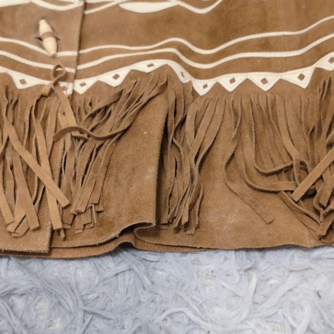 『 RALPH LAUREN』 ラルフローレン ボヘミアン フリンジスカート