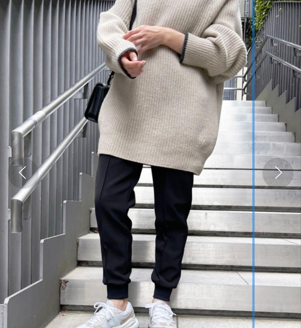 新品！スピック＆スパン　ドライダブルクロスジョグパンツ