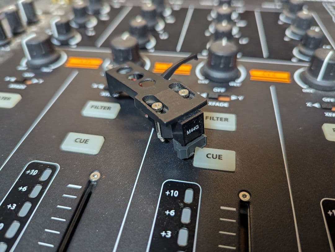 Shure M44G シュア Technics 純正ヘッドシェル テクニクス