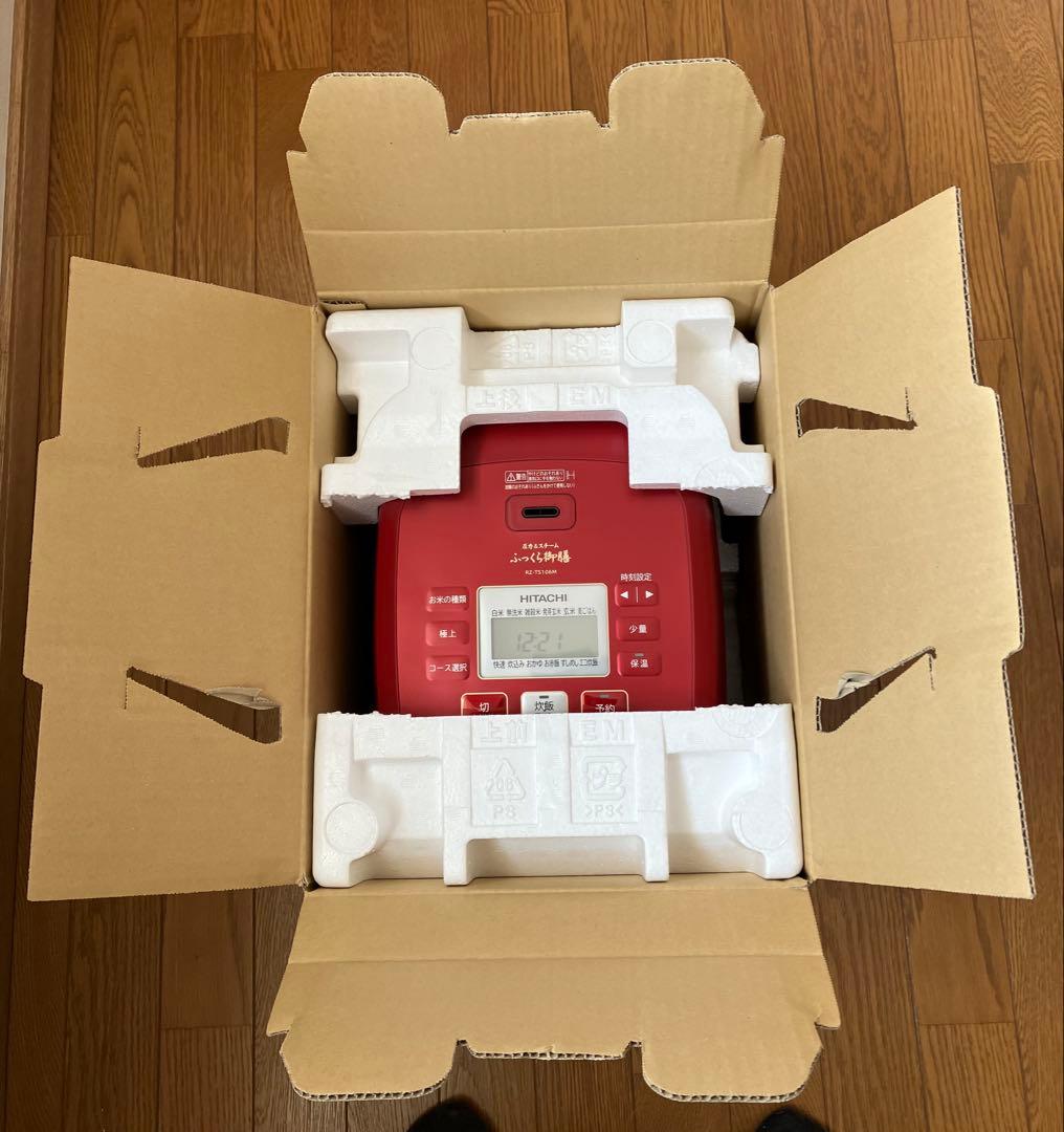 日立 圧力&スチームふっくら御膳 炊飯器RZ-TS106M レンジメートセット