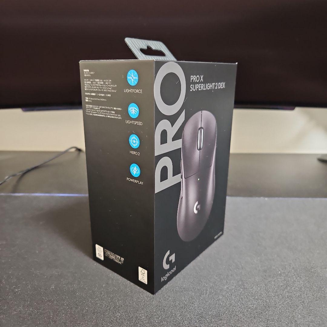 Logicool PRO X SUPERLIGHT 2 ブラック 本体